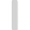 Ekena Millwork Standard Foster Plinth Block With Rounded Edge, 2 1/2"W x 5"H x 1"P PBP025X050X100FOS05 - alternate 2
